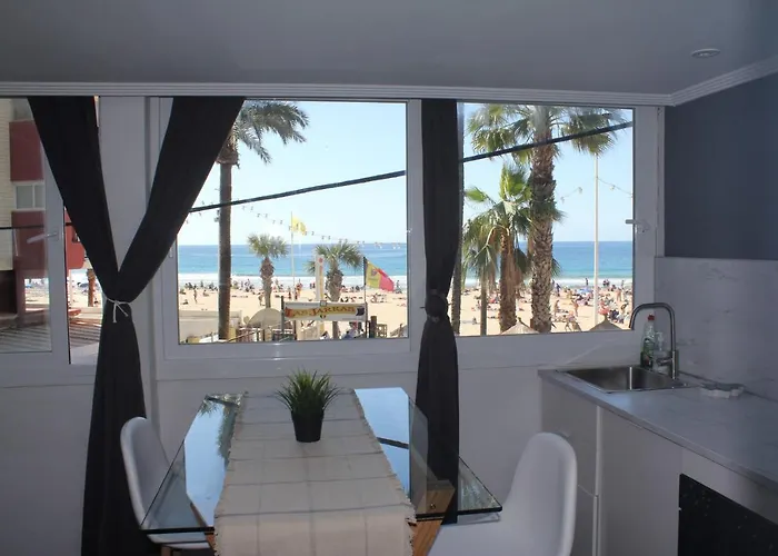 Torre Yago Primera Linea Playa Con Wi-fi & Ac * Benidorm