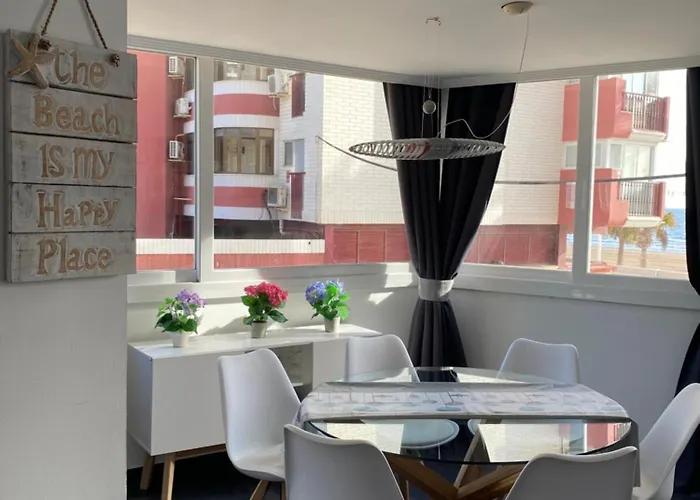Torre Yago Primera Linea Playa Con Wi-fi & Ac * Benidorm