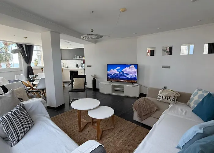 Torre Yago Primera Linea Playa Con Wi-fi & Ac * Μπένιντορμ